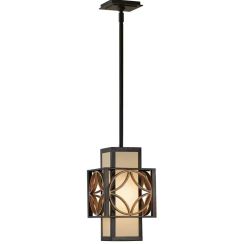 Elstead Lighting Remy lampada sospesa 1x60 W oro-marrone FE-REMY-P-C