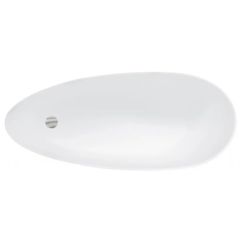 Besco Keya vasca da bagno freestanding 165x71 cm ovale bianco #WMD-165-KKW