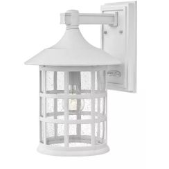 Elstead Lighting Freeport lampada da parete per esterni 1x60 W bianco HK-FREEPORT2-L-TWH