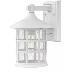 Elstead Lighting Freeport lampada da parete per esterni 1x40 W bianco HK-FREEPORT2-M-TWH