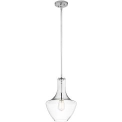 Elstead Lighting Everly lampada sospesa 1x60 W cromo KL-EVERLY-P-S-CH
