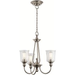 Elstead Lighting Waverly lampada sospesa 3x60 W KL-WAVERLY3-CLP