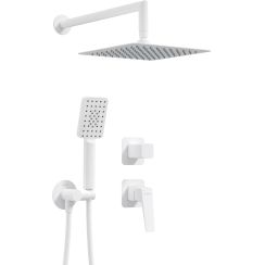Deante Blur set doccia da incasso con soffione bianco NQL_A9YK