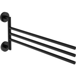 Deante Jasmin portasciugamani nero ADJ_N641