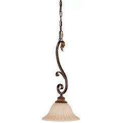 Elstead Lighting Sonoma Valley lampada sospesa 1x60 W FE-SONOMAVALLEY-P
