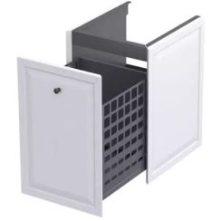 Oristo Montebianco armadietto 40x45.9x60.3 cm laterale sospeso bianco OR47-SN1S-40-2