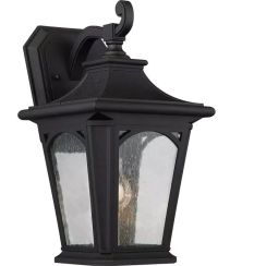 Elstead Lighting Bedford lampada da parete per esterni 1x60 W nero QZ-BEDFORD2-M
