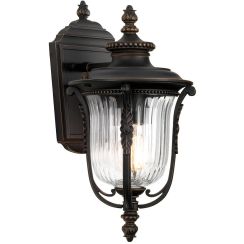 Elstead Lighting Luverne lampada da parete per esterni 1x60 W marrone KL-LUVERNE2-S