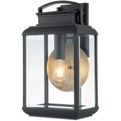 Elstead Lighting Byron lampada da parete per esterni 1x60 W grafite QZ-BYRON-L-GR