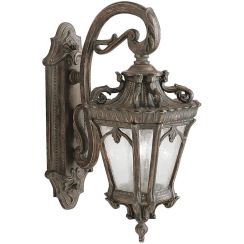Elstead Lighting Tournai lampada da parete per esterni 2x60 W grigio-marrone KL-TOURNAI2-L