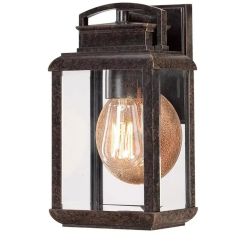 Elstead Lighting Byron lampada da parete per esterni 1x60 W grafite QZ-BYRON-S-GR