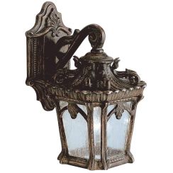 Elstead Lighting Tournai lampada da parete per esterni 1x60 W grigio-marrone KL-TOURNAI2-S