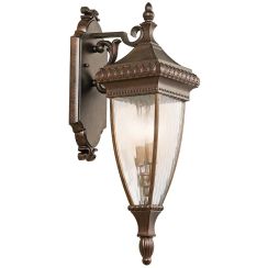 Elstead Lighting Venetian Rain lampada da parete per esterni 2x60 W marrone KL-VENETIAN2-M
