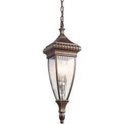Elstead Lighting Venetian Rain lampada sospesa per esterni 2x60 W marrone KL-VENETIAN8-M