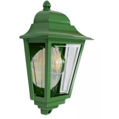 Elstead Lighting Deco Lane lampada da parete per esterni 1x60 W verde DECO-LANE7-GREEN