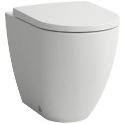 Laufen Pro X vaso wc a terra senza brida con scarico a vortice bianco opaco H8238617570001