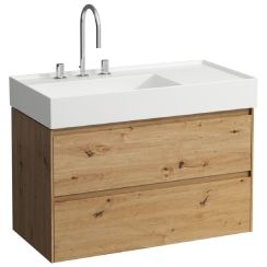 Laufen Lani armadietto 88x45x51.5 cm sottolavabo sospeso rovere H4039521122671
