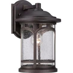 Elstead Lighting Marblehead lampada da parete per esterni 1x60 W marrone QZ-MARBLEHEAD2-M