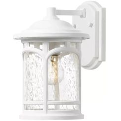 Elstead Lighting Marblehead lampada da parete per esterni 1x60 W bianco QZ-MARBLEHEAD-S-WHT