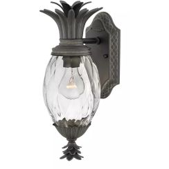 Elstead Lighting Plantation lampada da parete per esterni 1x40 W nero HK-PLANTATION-S-MB