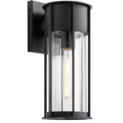 Elstead Lighting Camillo lampada da parete per esterni 1x60 W nero KL-CAMILLO-M-TBK