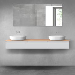 Set armadietto Oltens Vernal 60009700, piano sopra armadietto Oltens Vernal 63021060