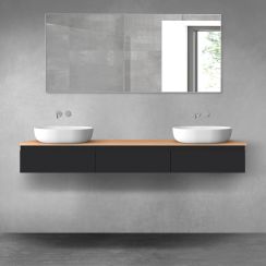 Set armadietto Oltens Vernal 60009300, piano sopra armadietto Oltens Vernal 63021060