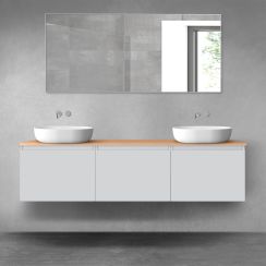 Set armadietto Oltens Vernal 60013700, piano sopra armadietto Oltens Vernal 63021060