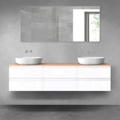 Set armadietto Oltens Vernal 60002000, piano sopra armadietto Oltens Vernal 63021060