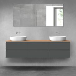 Set armadietto Oltens Vernal 60000400, piano sopra armadietto Oltens Vernal 63021060