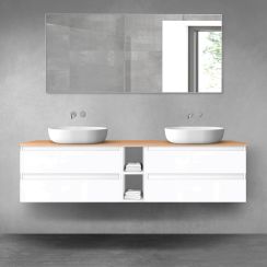 Set armadietto Oltens Vernal 60003000, piano sopra armadietto Oltens Vernal 63021060, 60021000