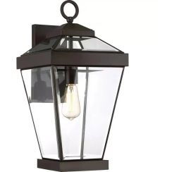 Elstead Lighting Ravine lampada da parete per esterni 1x60 W marrone QZ-RAVINE2-L