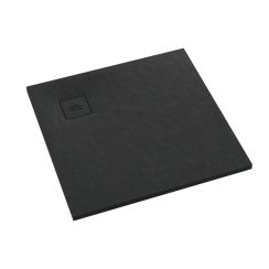 Schedline Protos Black Stone piatto doccia quadrato 80x80 cm grigio 3SP.P2K-8080/C/ST-M1/C/ST