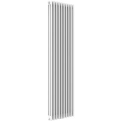 Instal Projekt Tubus 3 radiatore per ambienti 180.2x24.5 cm podłączenie inferiore bianco TUB3-180/05D50P