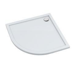 Schedline Estima piatto doccia semicircolare 100x100 cm bianco  3SP.E2O-100100