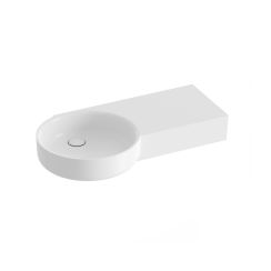 Ravak ARC lavabo 83x43.5 cm rettangolare con piano bianco lucida XJXP1383000