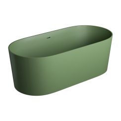 Omnires Ovo M+ vasca da bagno freestanding 160x75 cm ovale OVO160WWZPOL