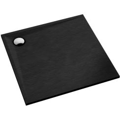 Schedline Libra Black Stone piatto doccia quadrato 80x80 cm nero 3SP.L1K-8080/C/ST