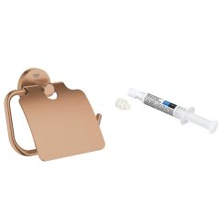 Set portarotolo Grohe Start 41179DL0, colla Grohe QuickGlue 41127000