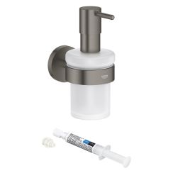 Set dispenser di sapone liquido Grohe Start 41195AL0, colla Grohe QuickGlue 41127000