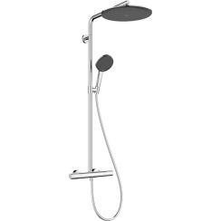 Hansgrohe Raindance Alive S set doccia a parete con termostato con soffione cromo 24594000