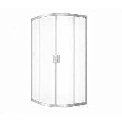 Ravak Blix box doccia 80x80 cm semicircolare cromo lucida/vetro trasparente 3B240C00Z1B