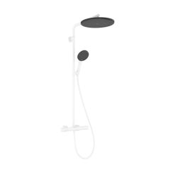 Hansgrohe Raindance Alive S set doccia a parete con termostato con soffione bianco 24594700