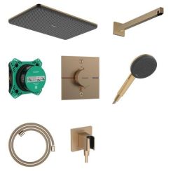 Hansgrohe Raindance Alive Q set doccia da incasso con termostato con soffione || 24620140