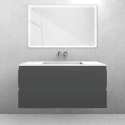 Set lavabo Oltens Stila 40203900, armadietto Oltens Vernal 60002400