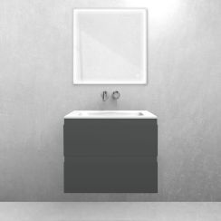 Set armadietto Oltens Vernal 60000400, lavabo Oltens Kalla 40207000