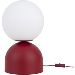 TK Lighting Miki lampada da notte per bambini 1x15 W bianco-borgogna 16217