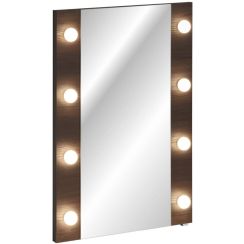 Comad Dorothy Ristretto specchio 60x85 cm rettangolare con illuminazione legno DOROTHY RISTRETTO 84-60