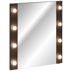 Comad Dorothy Ristretto specchio 80x85 cm rettangolare con illuminazione legno DOROTHY RISTRETTO 84-80