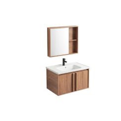 Rea Gama lavabo con armadietto e specchio 60 cm bronzo REA-M0204
